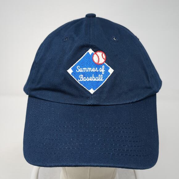 Summer of Baseball Chicagoland & Northwest Chevy Dealers Slideback Cap Blue OS - Picture 2 of 9